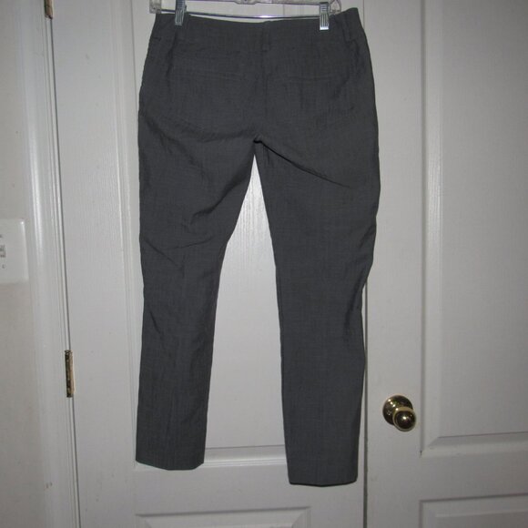 Mariana Marquez Women’s Gray Stretch Crop Pants M – Slim Ankle Trousers - Picture 4 of 8